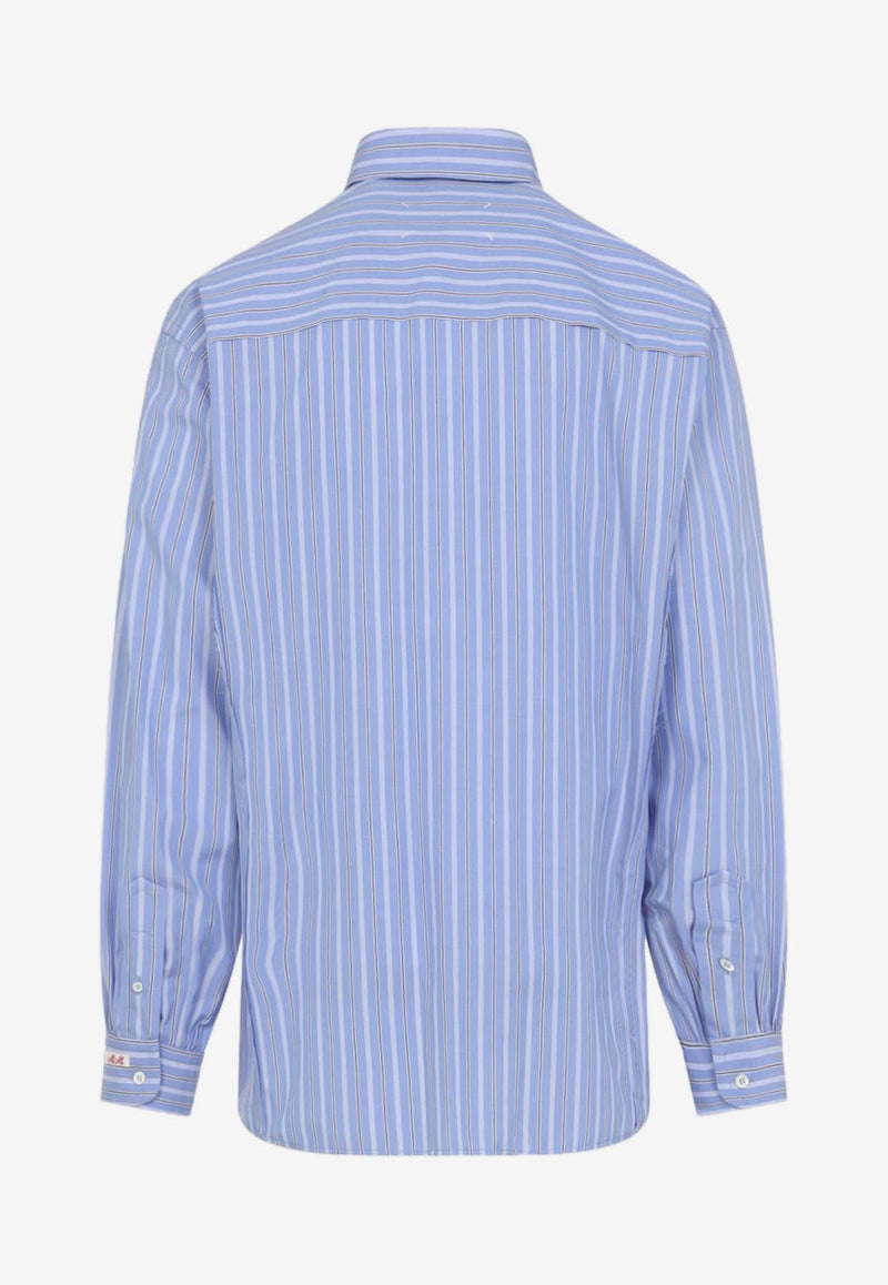 Striped Long-Sleeved Shirt