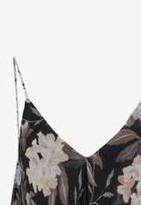 Eden Floral Print Handkerchief Top