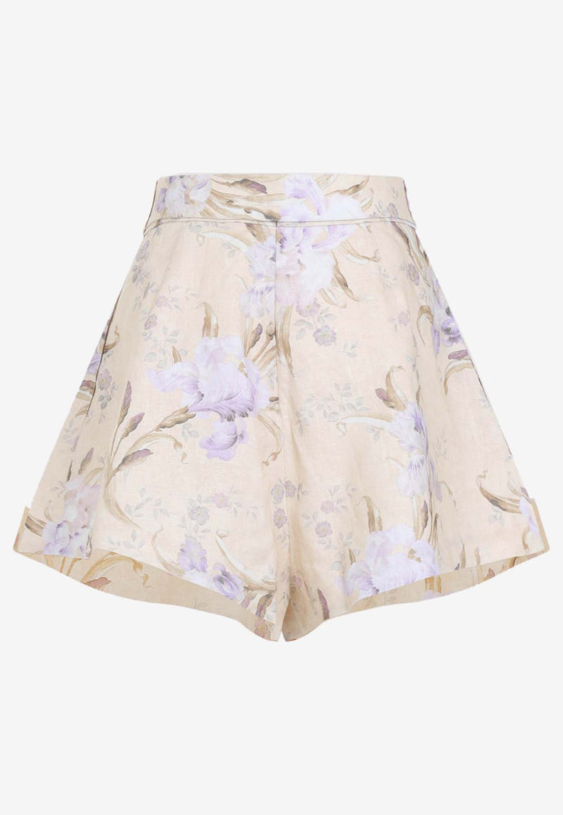 Eden Floral Tuck Shorts