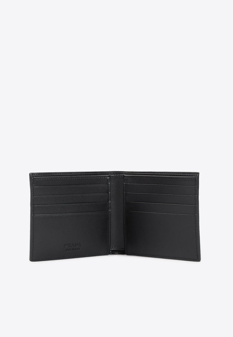 Logo Bi-Fold Leather Wallet