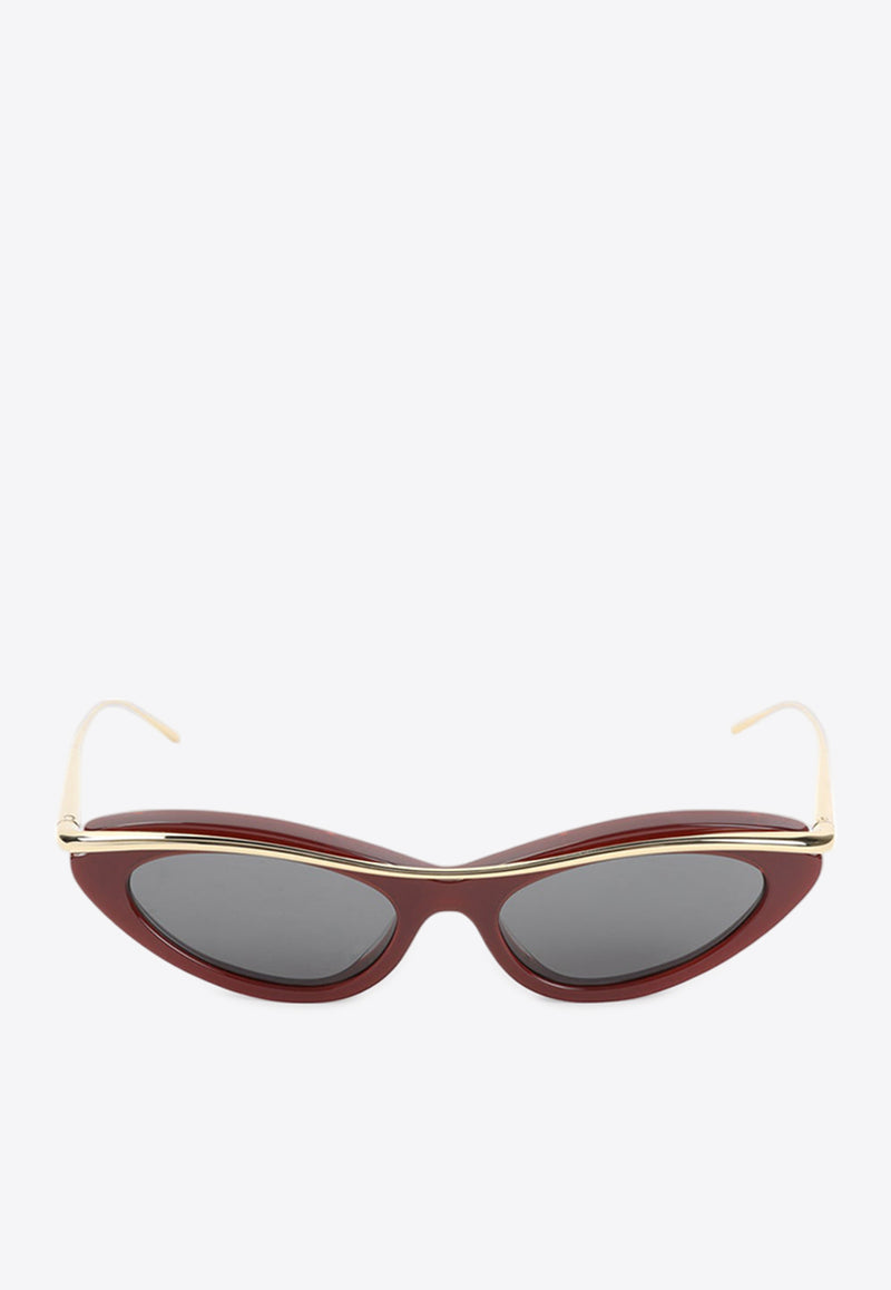 Cat-Eye Acetate Sunglasses