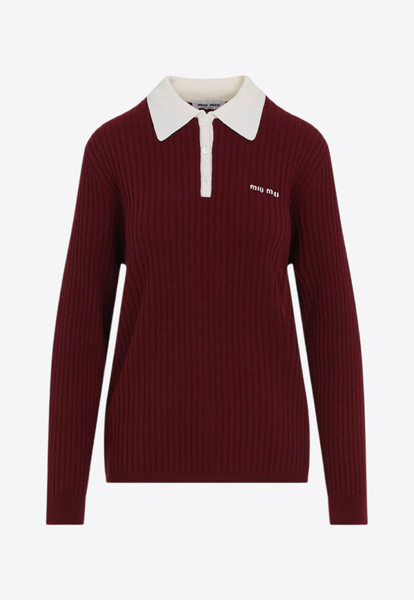 Logo Long-Sleeved Polo