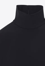 Turtleneck Long-Sleeved Top