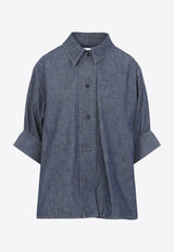 Boxy-Fit Denim Shirt
