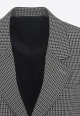 Wrap Single-Breasted Tailored Jacket