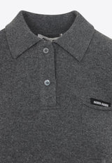 Cashmere Logo Polo T-shirt