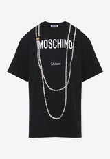 Pearl Necklace Print T-shirt
