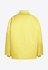 Prada Embroidered Puffer Jacket Yellow 29Y365OOO1WQ8/S_PRADA-F0322
