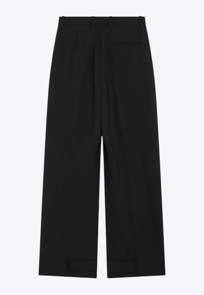 Moncler Tailored Wool-Blend Pants 2A00003M6523/R_MONGE-999