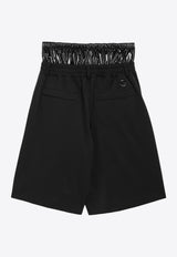 Moncler X A$Ap Rocky Logo Print Bermuda Shorts Black 2B00001M7556/R_MONGE-999