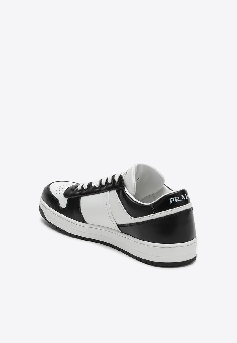 Prada Downtown Leather Sneakers White 2EE364D0013LKG/P_PRADA-F0T8F