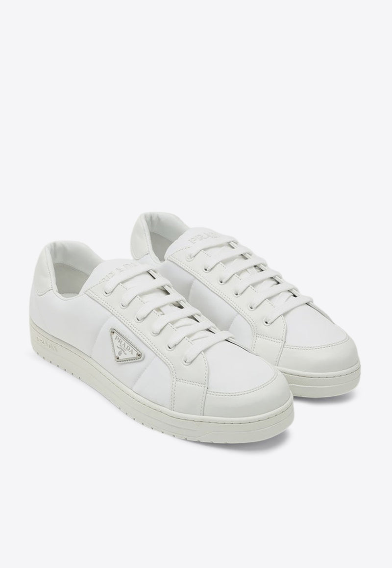 Prada Downtown Low-Top Sneakers White 2EE395G0003ABU/P_PRADA-F0009