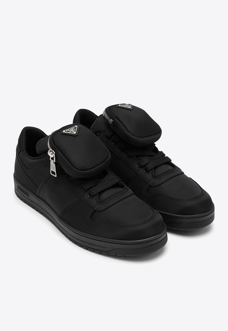Prada Low-Top Sneakers with Pouch 2EE400D0023LFV/N_PRADA-F0002 Black
