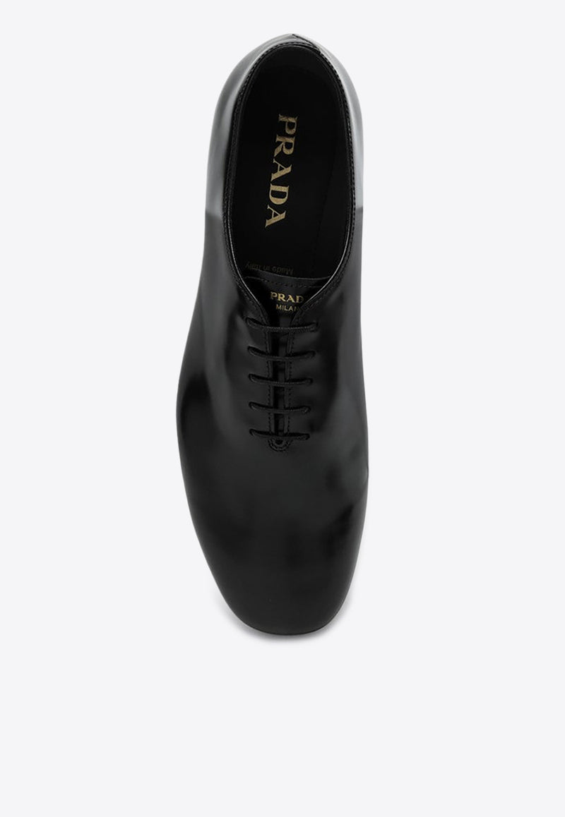 Prada Brushed Leather Brogue Shoes Black 2EG448G002055/P_PRADA-F0002