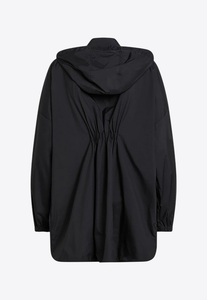 Moncler Logo Patch Windbreaker Jacket Black 2F000-13596TM/Q_MONCL-999