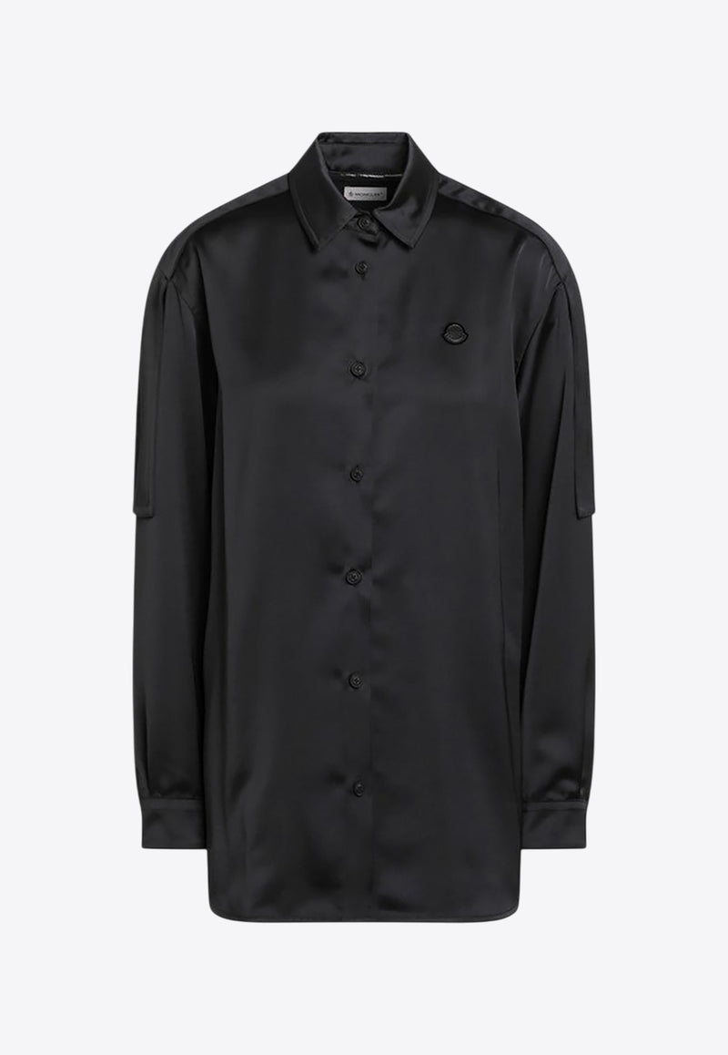 Moncler Essential Long-Sleeved Shirt 2F00002M6521/R_MONGE-999