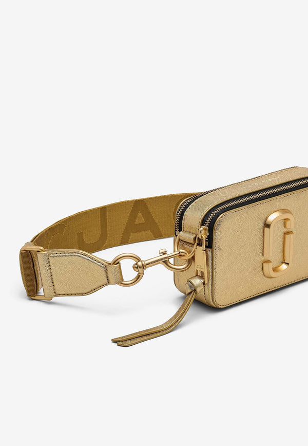 Marc Jacobs Metallic Snapshot Shoulder Bag 2F3HCR056H01GOLD