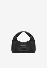 Marc Jacobs Mini Sac Grained Leather Shoulder Bag Black 2F3HSH020H01LE/S_MARC-990