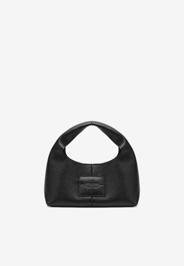 Marc Jacobs Mini Sac Grained Leather Shoulder Bag Black 2F3HSH020H01LE/S_MARC-990