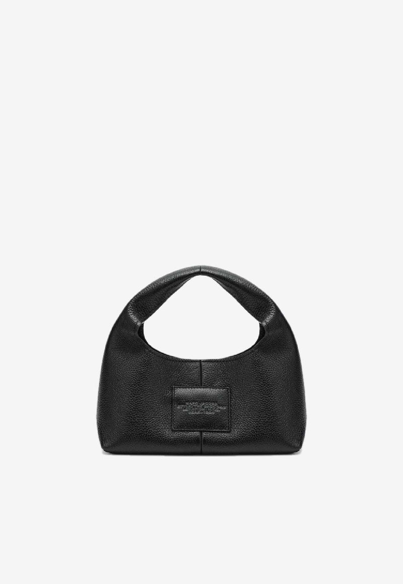 Marc Jacobs Mini Sac Grained Leather Shoulder Bag Black 2F3HSH020H01LE/S_MARC-990