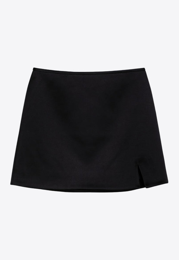 Marc Jacobs Satin Mini Skirt Black 2F4RSK045W10PL/P_MARC-001