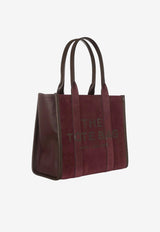 Marc Jacobs Medium Suede Tote Bag Plum 2F5HTT028H01-510_PLUM