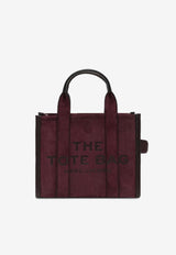 Marc Jacobs Small Suede Logo Tote Bag Plum 2F5HTT030H01SUE/R_MARC-510