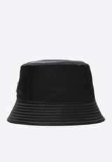 Prada Triangle Logo Re-Nylon Bucket Hat Black 2HC1372DMI/P_PRADA-F0002