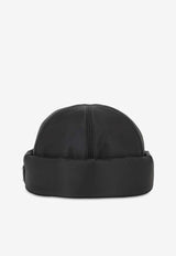 Prada Triangle Logo Nylon Hat Black 2HC1682DV4/J_PRADA-F0002