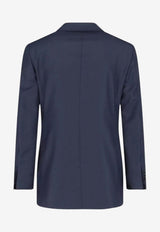Tom Ford Wool Single-Breasted Suit Navy 2LEP01-WOS07 UBQ