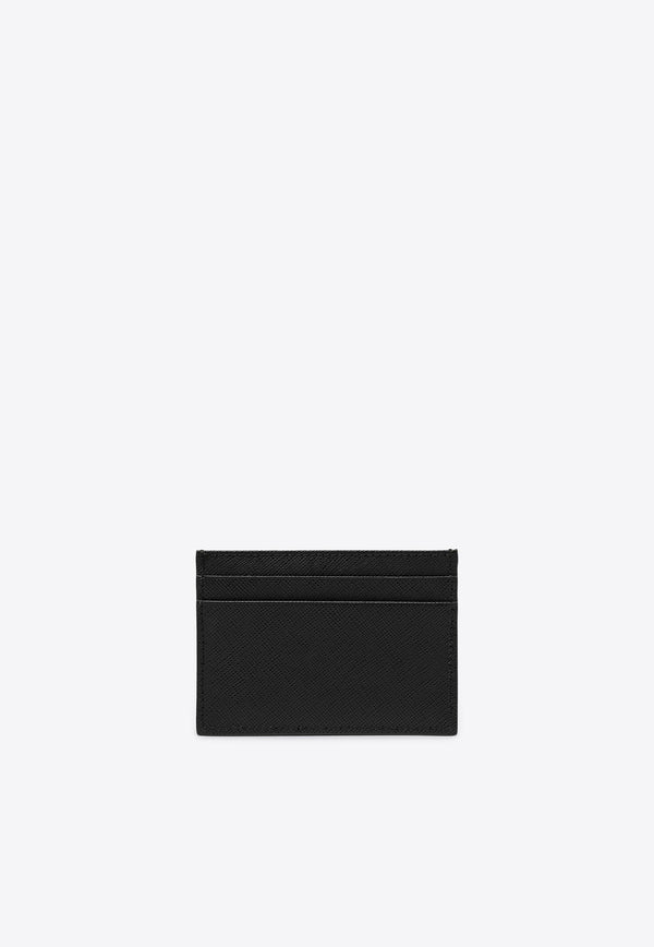 Prada Baltico Saffiano Leather Cardholder Black 2MC149QHH/P_PRADA-F0002