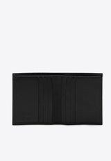 Prada Triangle Logo Saffiano Leather Wallet Black 2MO004QHH/P_PRADA-F0002