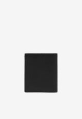 Prada Small Bi-Fold Wallet in Saffiano Leather Black 2MO004QME/S_PRADA-F0002