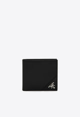 Prada Triangle Logo Saffiano Leather Wallet Black 2MO513QME/R_PRADA-F0002
