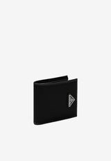 Prada Triangle Logo Re-Nylon Wallet Black 2MO7382DMH/Q_PRADA-F0002