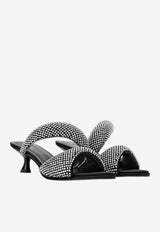 JW PEI Sara 50 Crystal Embellished Mules Black 2MS01-12_BLACK