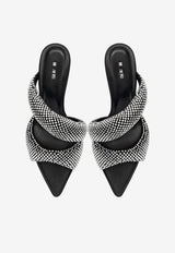 JW PEI Sara 50 Crystal Embellished Mules Black 2MS01-12_BLACK