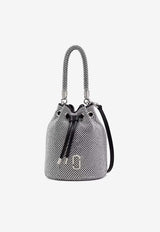 Marc Jacobs The Mini All-Over Rhinestone Bucket Bag Silver 2P4HCR017H03-991SILVER