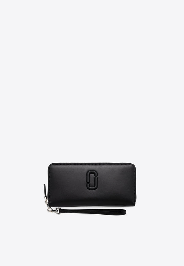 Marc Jacobs Covered J Marc Continental Leather Wallet Black 2P4SMP013S02-001_BLACK