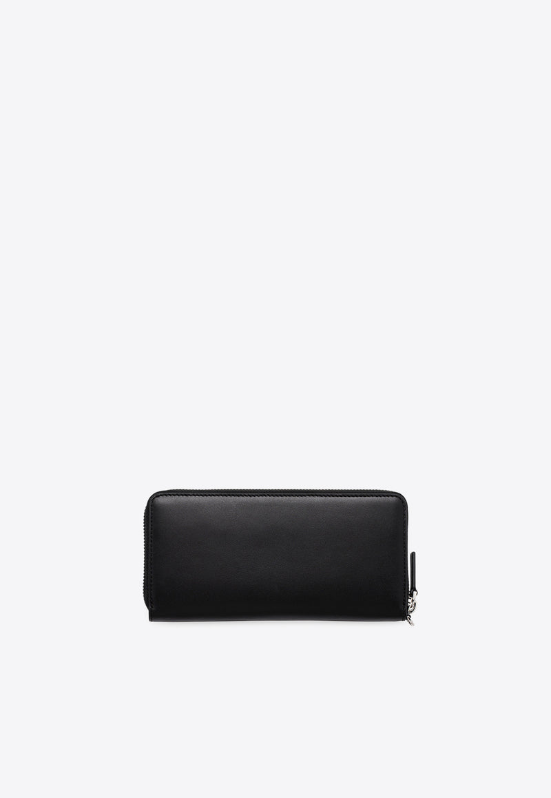 Marc Jacobs Covered J Marc Continental Leather Wallet Black 2P4SMP013S02-001_BLACK