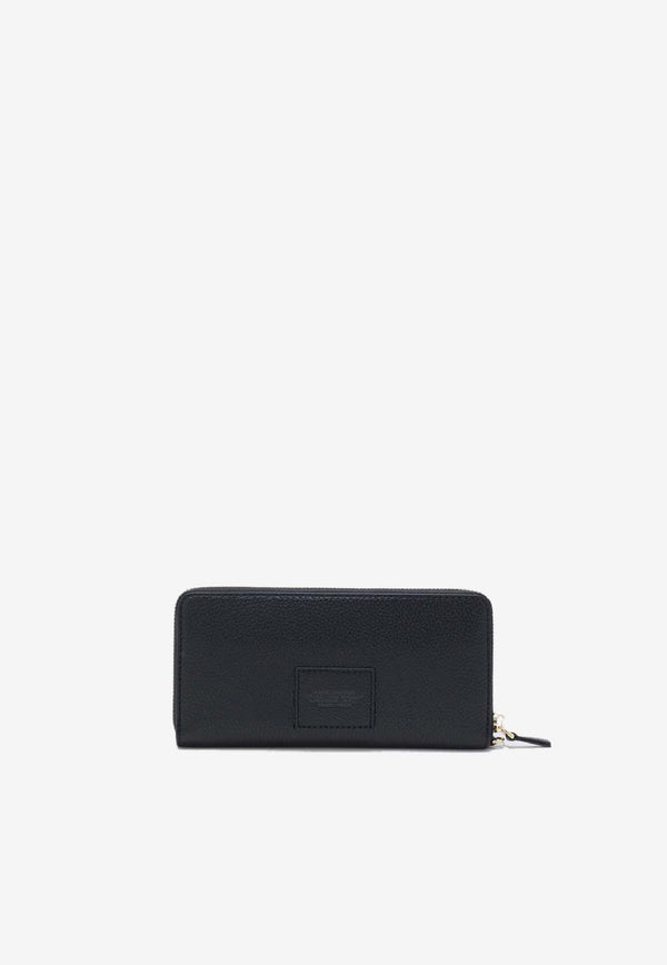 Marc Jacobs Continental Leather Logo Wallet Black 2P4SMP015S02LE/S_MARC-001
