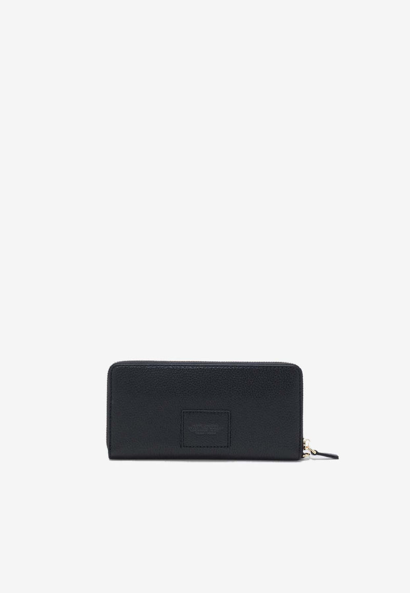 Marc Jacobs Continental Leather Logo Wallet Black 2P4SMP015S02LE/S_MARC-001