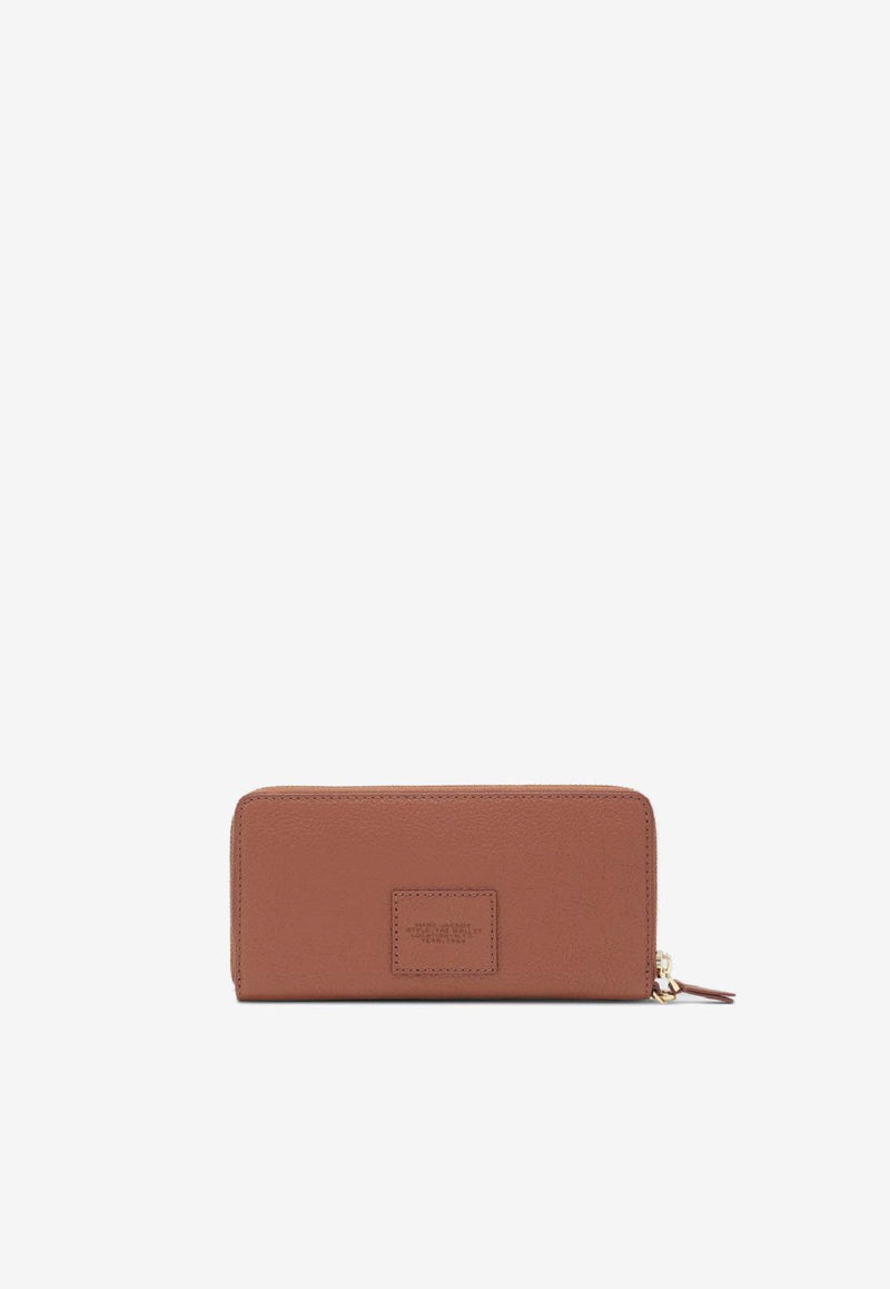 Marc Jacobs Continental Leather Logo Wallet Brown 2P4SMP015S02LE/S_MARC-212