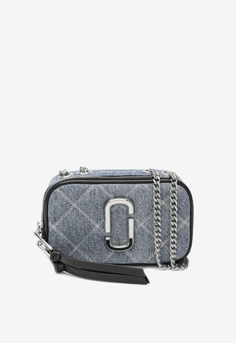 Marc Jacobs Softshot Quilted Denim Crossbody Bag Blue 2P5HCR013H03CO/R_MARC-416