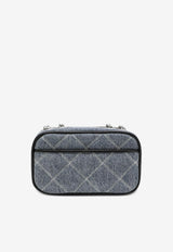 Marc Jacobs Softshot Quilted Denim Crossbody Bag Blue 2P5HCR013H03CO/R_MARC-416