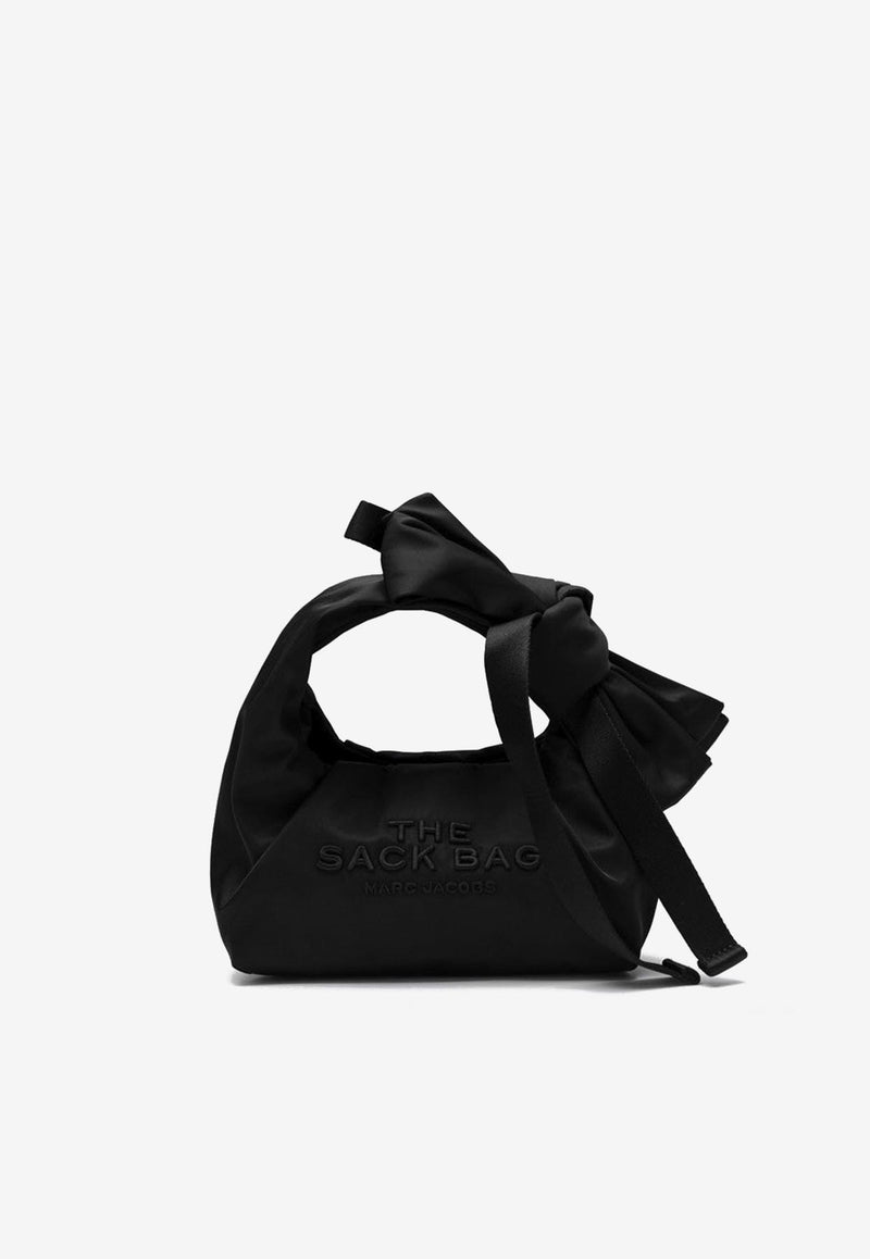 Marc Jacobs Mini Bow Nylon Sack Bag Black 2P5HSC004H03NY/R_MARC-001