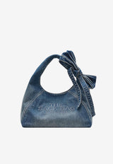 Marc Jacobs Medium Bow Denim Sack Bag Indigo 2P5HSH028H03_INDIGO