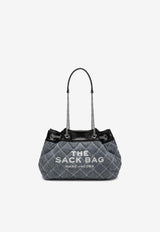 Marc Jacobs Medium Quilted Denim Chain Shoulder Bag Blue 2P5HSH034H03CO/R_MARC-416