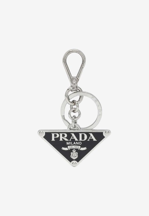 Prada Logo-Plaque Keyring  2PS05766A/S_PRADA-F0002