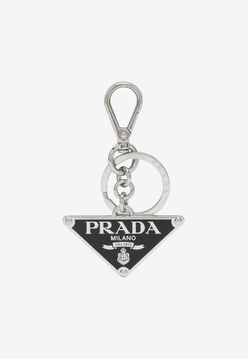 Prada Logo-Plaque Keyring  2PS05766A/S_PRADA-F0002